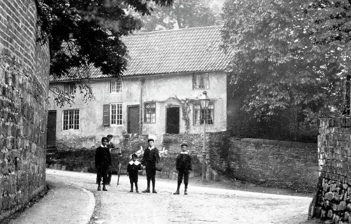Framed Print : Kegworth Mill Lane early 1900s Framed Print : Kegworth Mill Lane early 1900s