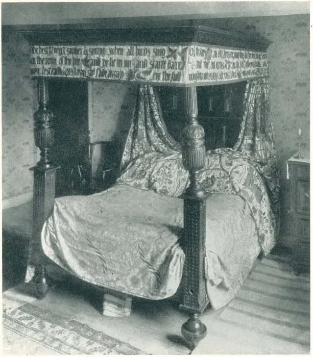 Framed Print : Kelmscott Manor, Morris Bed Framed Print : Kelmscott Manor, Morris Bed