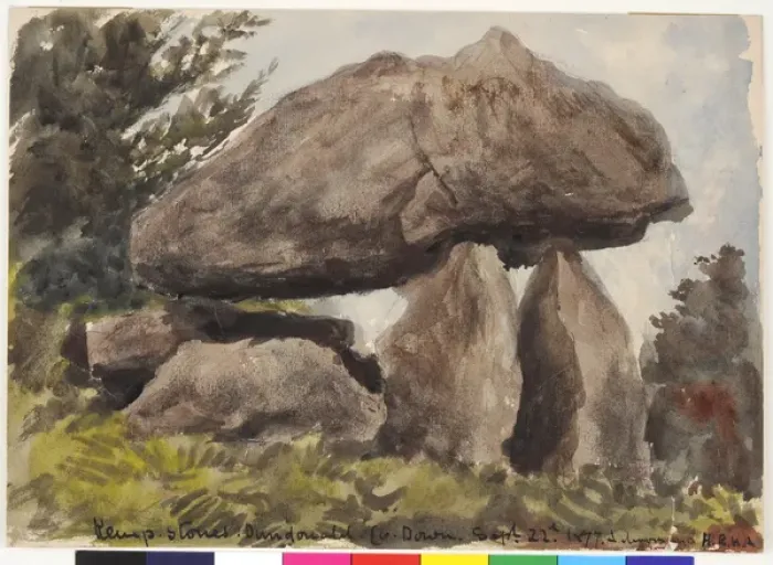 Framed Print : Kemp Stones, Dundonald, Co. Down Framed Print : Kemp Stones, Dundonald, Co. Down