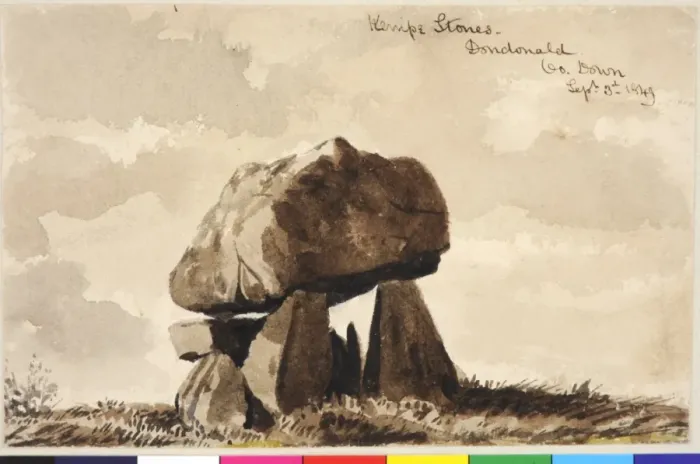 Framed Print : Kempe Stones, Dundonald, Co. Down Framed Print : Kempe Stones, Dundonald, Co. Down