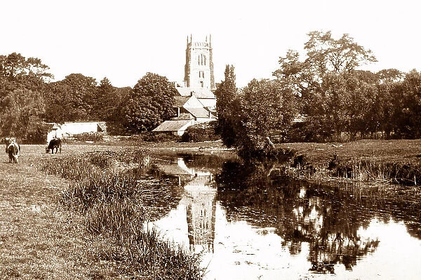 Kempsford River Thames Victorian period