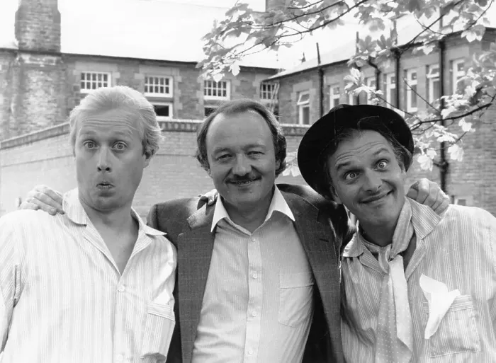 Framed Print : Ken Livingstone with Adrian Edmonson and Rik Mayall Framed Print : Ken Livingstone with Adrian Edmonson and Rik Mayall