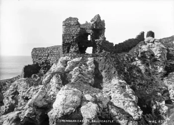 Framed Print : Kenbaan Castle, Ballycastle Framed Print : Kenbaan Castle, Ballycastle