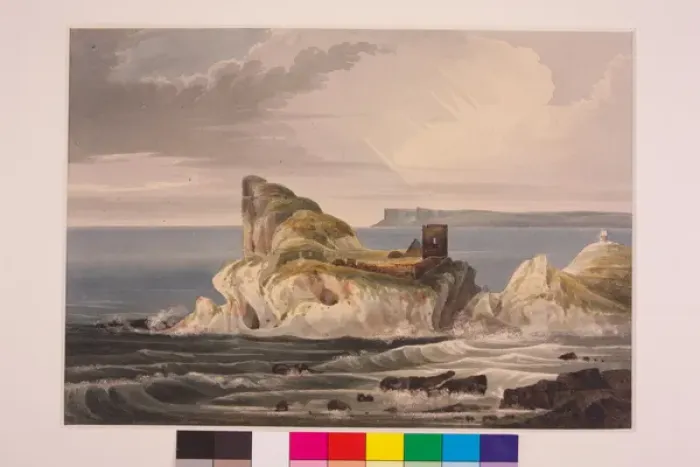 Framed Print : Kenbane Castle, near Ballycastle Framed Print : Kenbane Castle, near Ballycastle