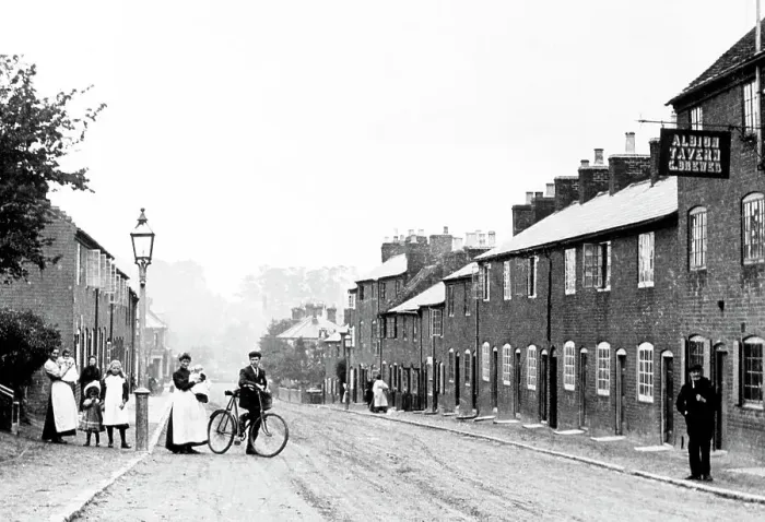 Framed Print : Kenilworth Albion Street early 1900s Framed Print : Kenilworth Albion Street early 1900s