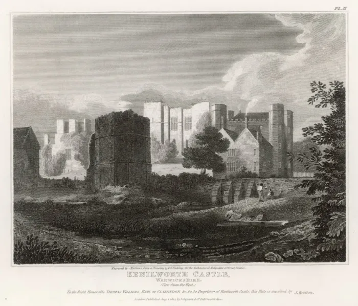 Framed Print : Kenilworth Castle / 1575 Framed Print : Kenilworth Castle / 1575