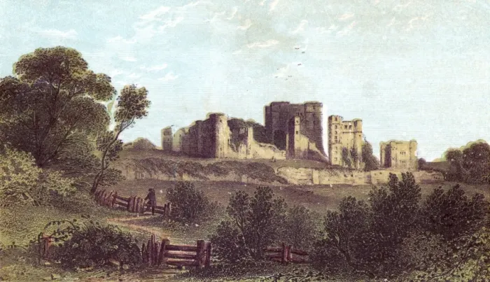 Framed Print : Kenilworth Castle / 1860S Framed Print : Kenilworth Castle / 1860S
