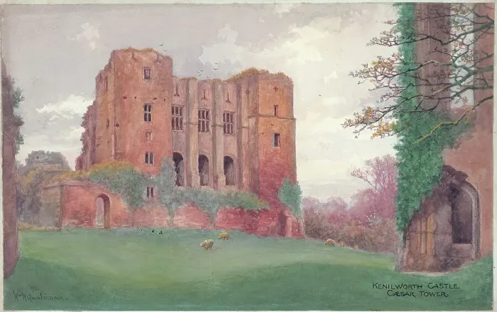 Framed Print : Kenilworth Castle, Caesar Tower Framed Print : Kenilworth Castle, Caesar Tower