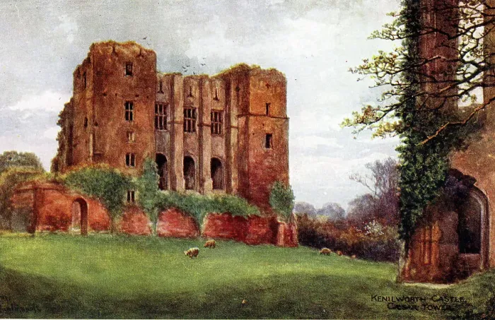 Framed Print : Kenilworth Castle, Caesar Tower Framed Print : Kenilworth Castle, Caesar Tower