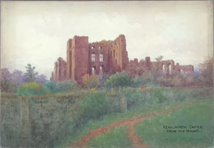 Framed Print : Kenilworth Castle from the Mound Framed Print : Kenilworth Castle from the Mound