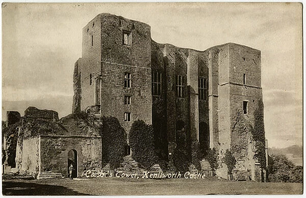 Kenilworth Castle, Warwickshire - 12th century Norman keep