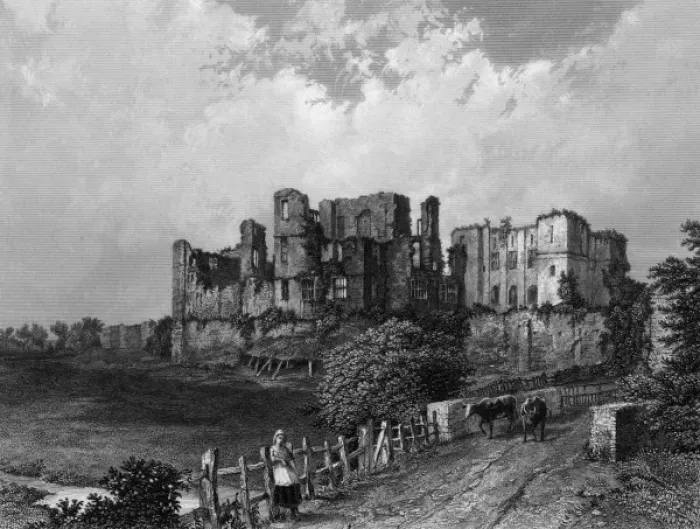 Framed Print : KENILWORTH CASTLE, Warwickshire Framed Print : KENILWORTH CASTLE, Warwickshire
