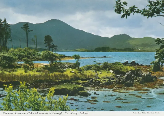 Framed Print : Kenmare River and Caha Mountains at Lauragh, County Kerry Framed Print : Kenmare River and Caha Mountains at Lauragh, County Kerry