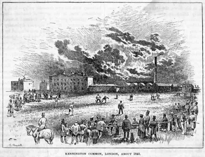 Framed Print : Kennington Common Framed Print : Kennington Common