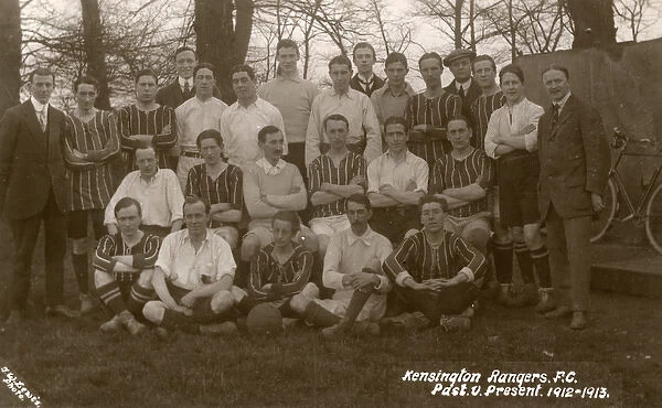 Kensington Rangers FC football team, past v. present
