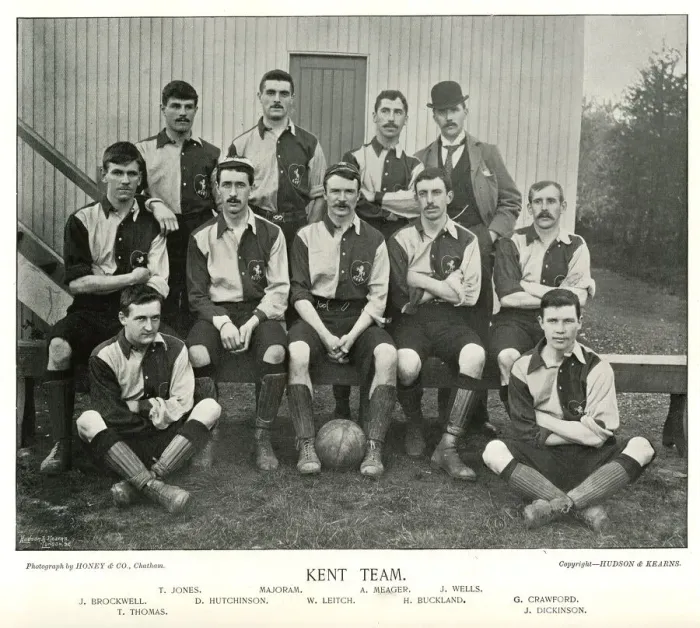 Framed Print : Kent County FC Team Framed Print : Kent County FC Team