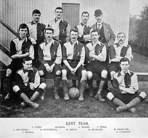 Kent Football Team, 1890s