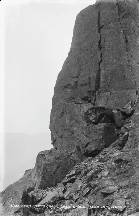 Framed Print : Kent Knotts Crack, Great Gable Framed Print : Kent Knotts Crack, Great Gable