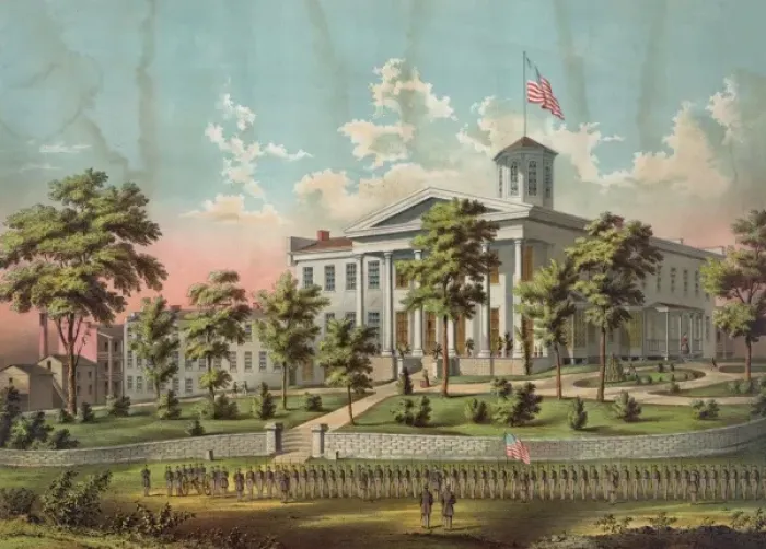 Framed Print : Kentucky military institute