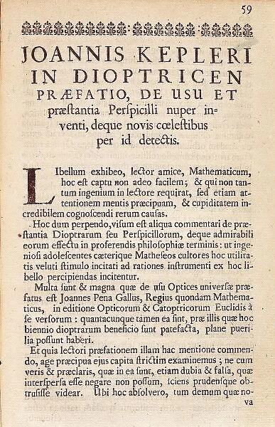 Kepler, Johannes (1571-1630)