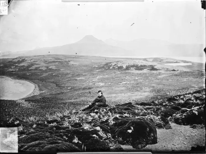 Framed Print : Kerguelen Island, Mt. Wyville Thomson in background Framed Print : Kerguelen Island, Mt. Wyville Thomson in background