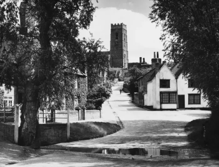 Framed Print : Kersey, Suffolk Framed Print : Kersey, Suffolk