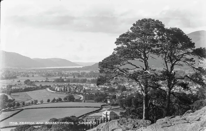 Framed Print : Keswick and Bassenthwaite View Framed Print : Keswick and Bassenthwaite View