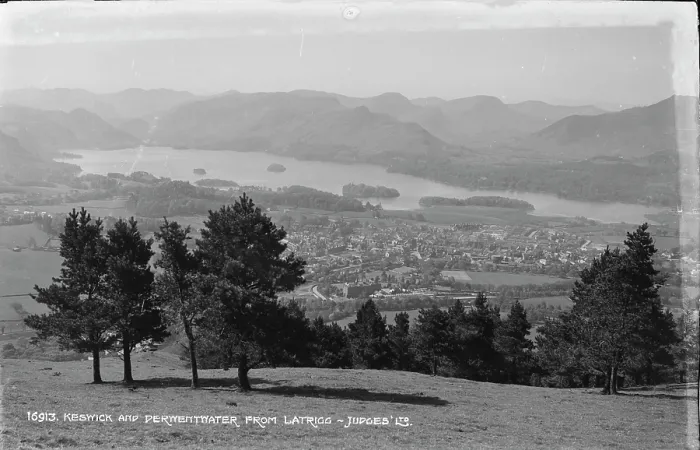 Framed Print : Keswick and Derwentwater from Latrigg Framed Print : Keswick and Derwentwater from Latrigg