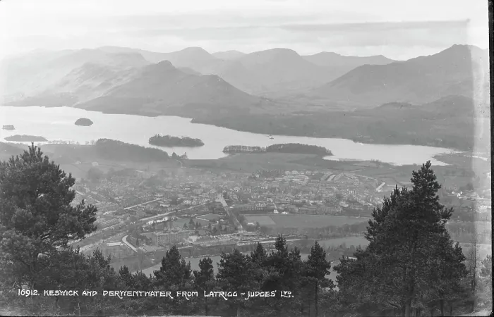 Framed Print : Keswick and Derwentwater from Latrigg Framed Print : Keswick and Derwentwater from Latrigg