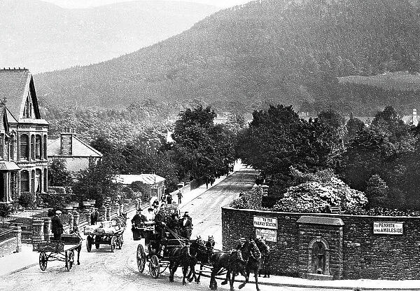 Keswick Latrigg and Station Road early 1900s