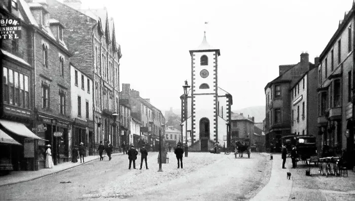 Framed Print : Keswick Market Place Framed Print : Keswick Market Place