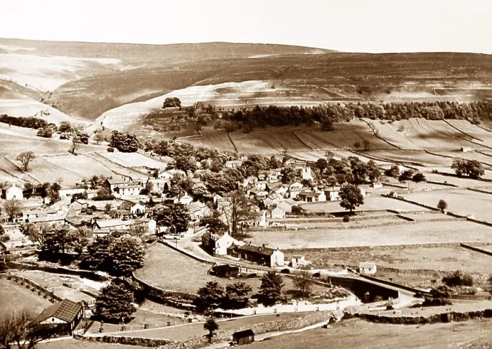 Framed Print : Kettlewell in the 1930s Framed Print : Kettlewell in the 1930s