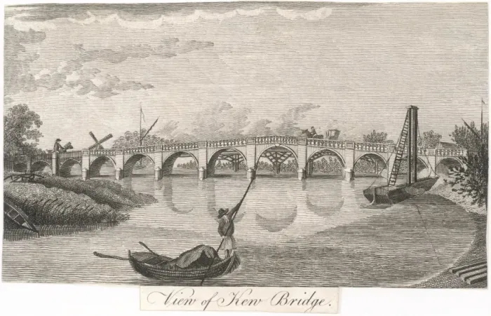 Framed Print : KEW BRIDGE Framed Print : KEW BRIDGE