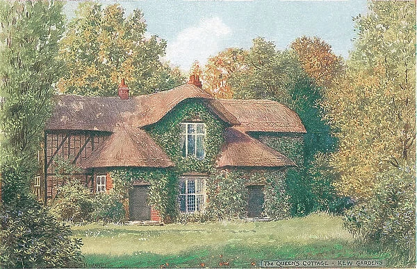 Kew Gardens, The Queen's Cottage, London