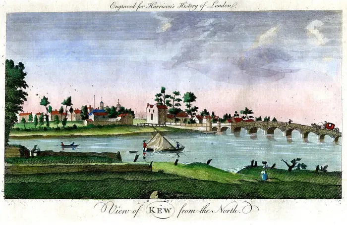 Framed Print : Kew From The North Framed Print : Kew From The North