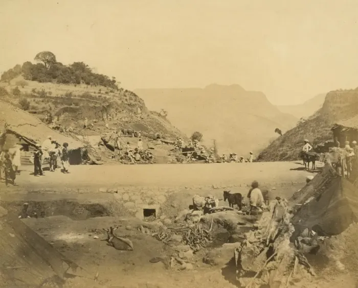 Framed Print : Khandalla from the Tank; railway cutting Framed Print : Khandalla from the Tank; railway cutting