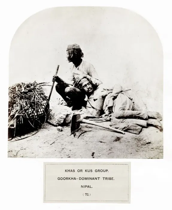 Framed Print : Khas or Kus men, Gurka or Goorka dominant tribe Nepal Framed Print : Khas or Kus men, Gurka or Goorka dominant tribe Nepal