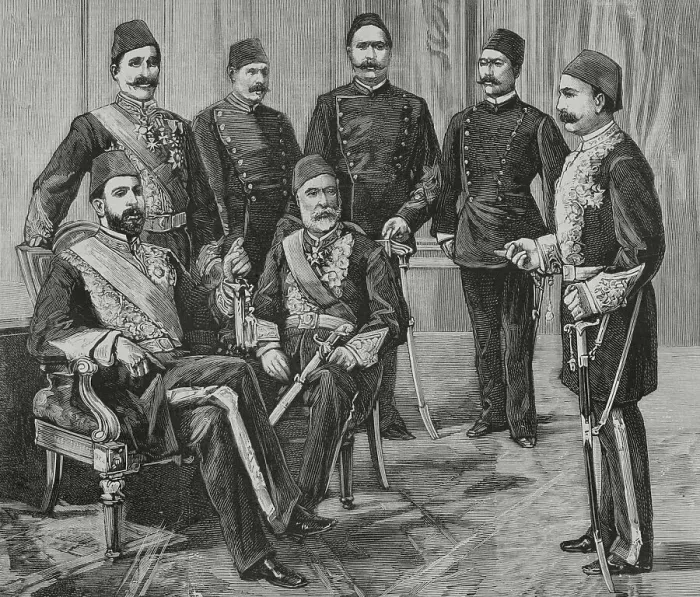 Framed Print : The Khedive of Egypt, Tewfik Pasha (1852-1892) Framed Print : The Khedive of Egypt, Tewfik Pasha (1852-1892)