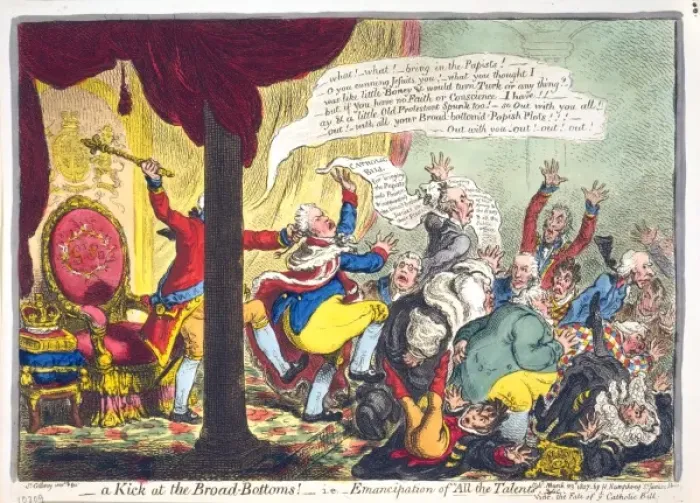 Framed Print : A Kick at the Broad Bottoms! i. e. - Emancipation of All Framed Print : A Kick at the Broad Bottoms! i. e. - Emancipation of All