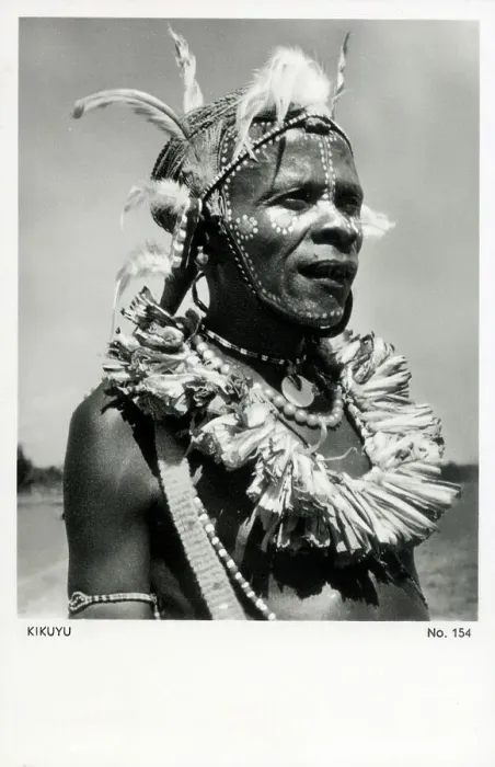 Framed Print : Kikuyu Warrior - Kenya, East Africa Framed Print : Kikuyu Warrior - Kenya, East Africa
