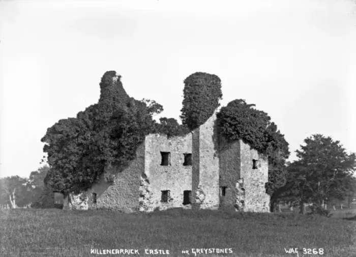 Framed Print : Killencarrick Castle Nr. Greystones Framed Print : Killencarrick Castle Nr. Greystones