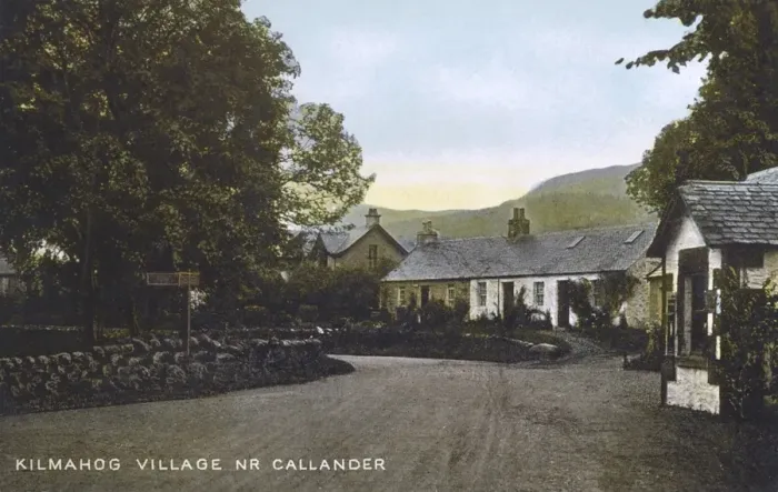 Framed Print : Kilmahog Hamlet near Callander Framed Print : Kilmahog Hamlet near Callander