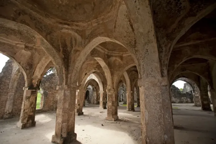 Framed Print : Kilwa Kisiwani Great Mosque - built in the 10th century Framed Print : Kilwa Kisiwani Great Mosque - built in the 10th century