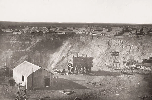 Kimberley Diamond mine and town, South Africa