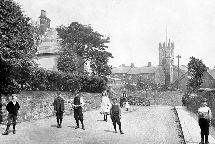 Framed Print : Kimberworth early 1900s Framed Print : Kimberworth early 1900s