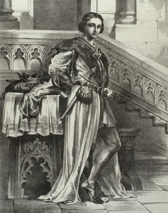 Framed Print : King Alfonso IV the Kind (1299-1336). Engraving Framed Print : King Alfonso IV the Kind (1299-1336). Engraving
