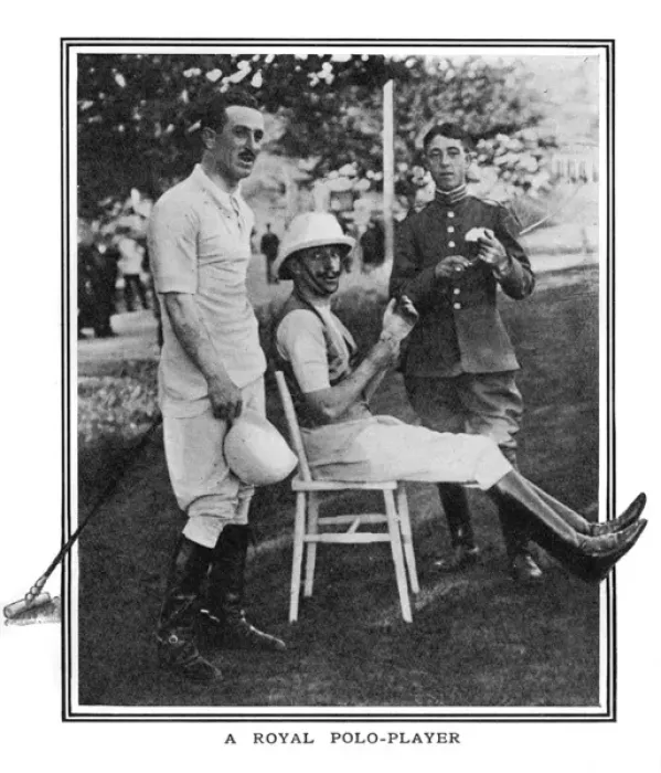 Framed Print : King Alfonso XIII as a polo player, 1915 Framed Print : King Alfonso XIII as a polo player, 1915