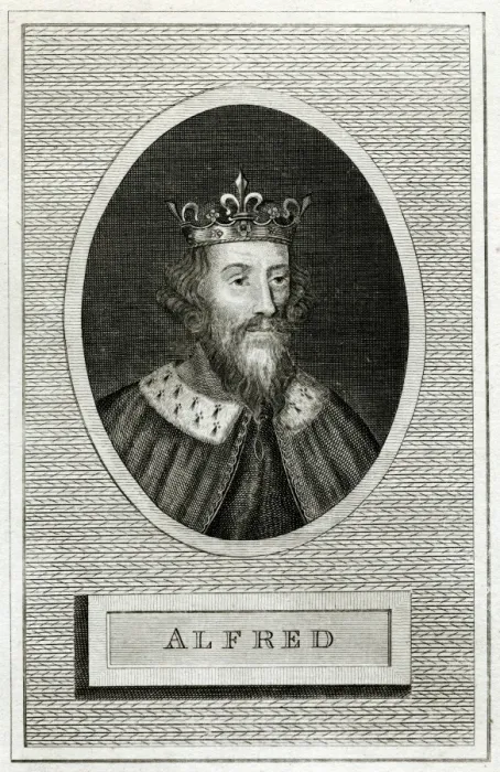 Framed Print : KING ALFRED / 849-899 Framed Print : KING ALFRED / 849-899