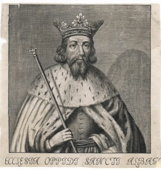 Framed Print : King Alfred / Anon Eng Framed Print : King Alfred / Anon Eng