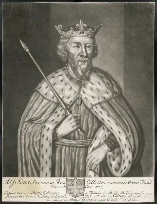 Framed Print : King Alfred / H. Parker Framed Print : King Alfred / H. Parker
